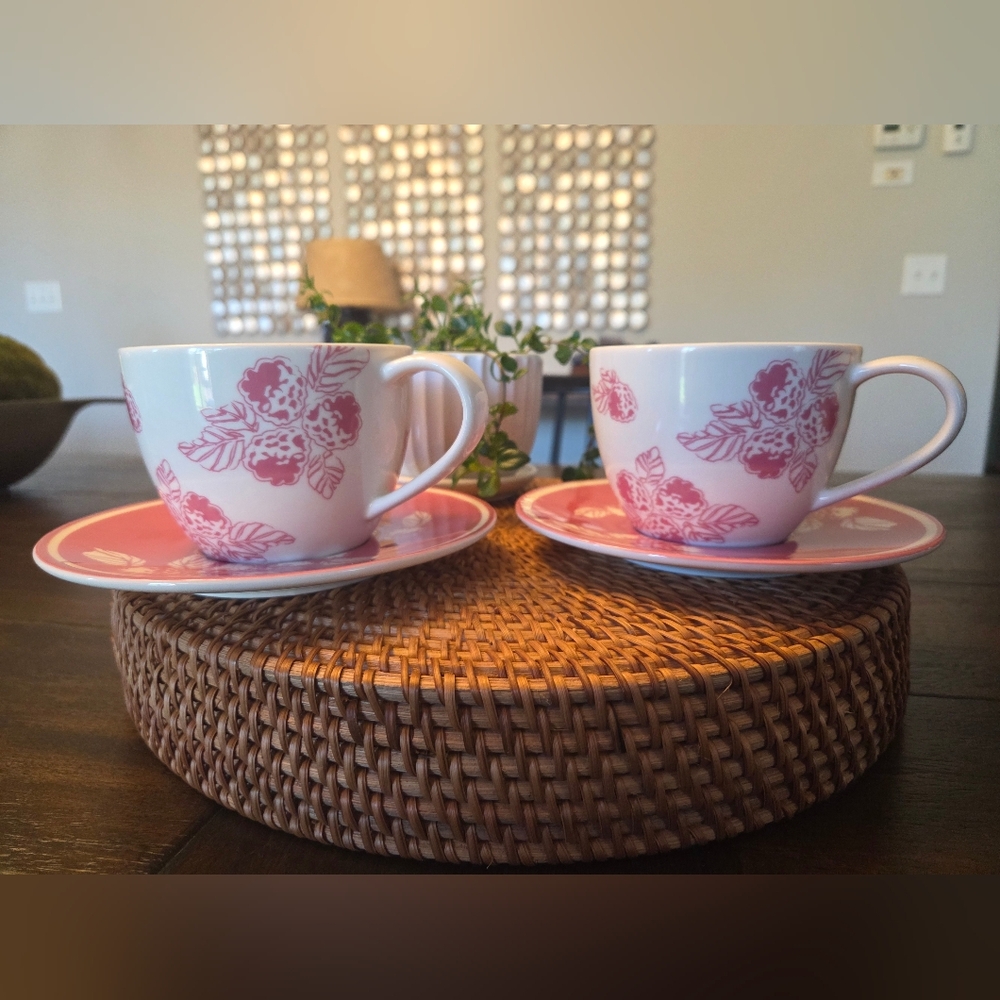 Set of 2 Starbucks 2007 Coffee & Tea Mugs - Picture 3 of 15